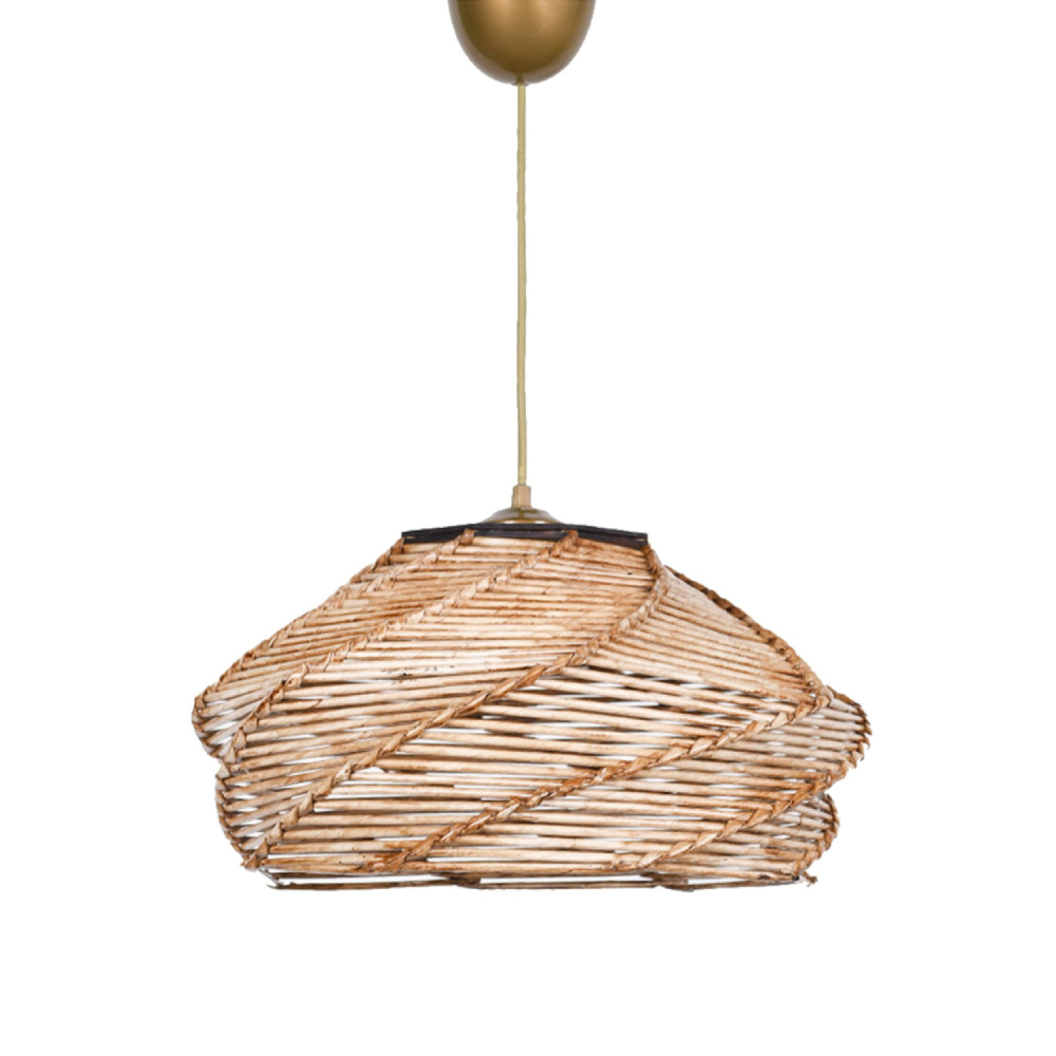 Suspension effet osier MIRANGE