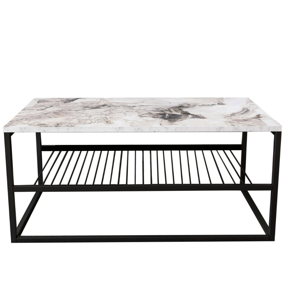 Table basse effet marbre FES