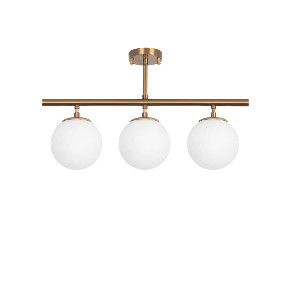 Plafonnier vintage - 3 lampes SORA