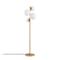 Lampadaire vintage doré - 4 lampes SOLENE