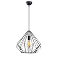 Suspension filaire en fer noir ERIKA
