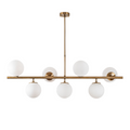 Suspension dorée 7 lampes AGUILAS