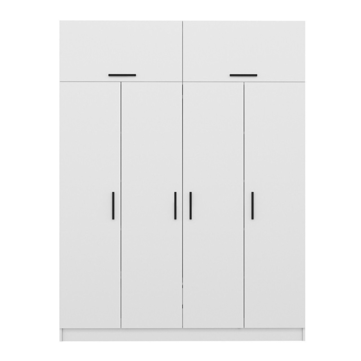 Dressing avec étagères et penderie 15 espaces de stockage blanc DIAGO