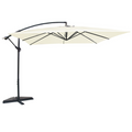 Parasol ecru déporté carré 3 x 3 m DAVAGNA