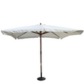 Parasol ecru droit carré 3 x 3 m ULFI