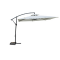 Parasol  ecru déporté rond 2,95 x 2,95 m BRINDISI