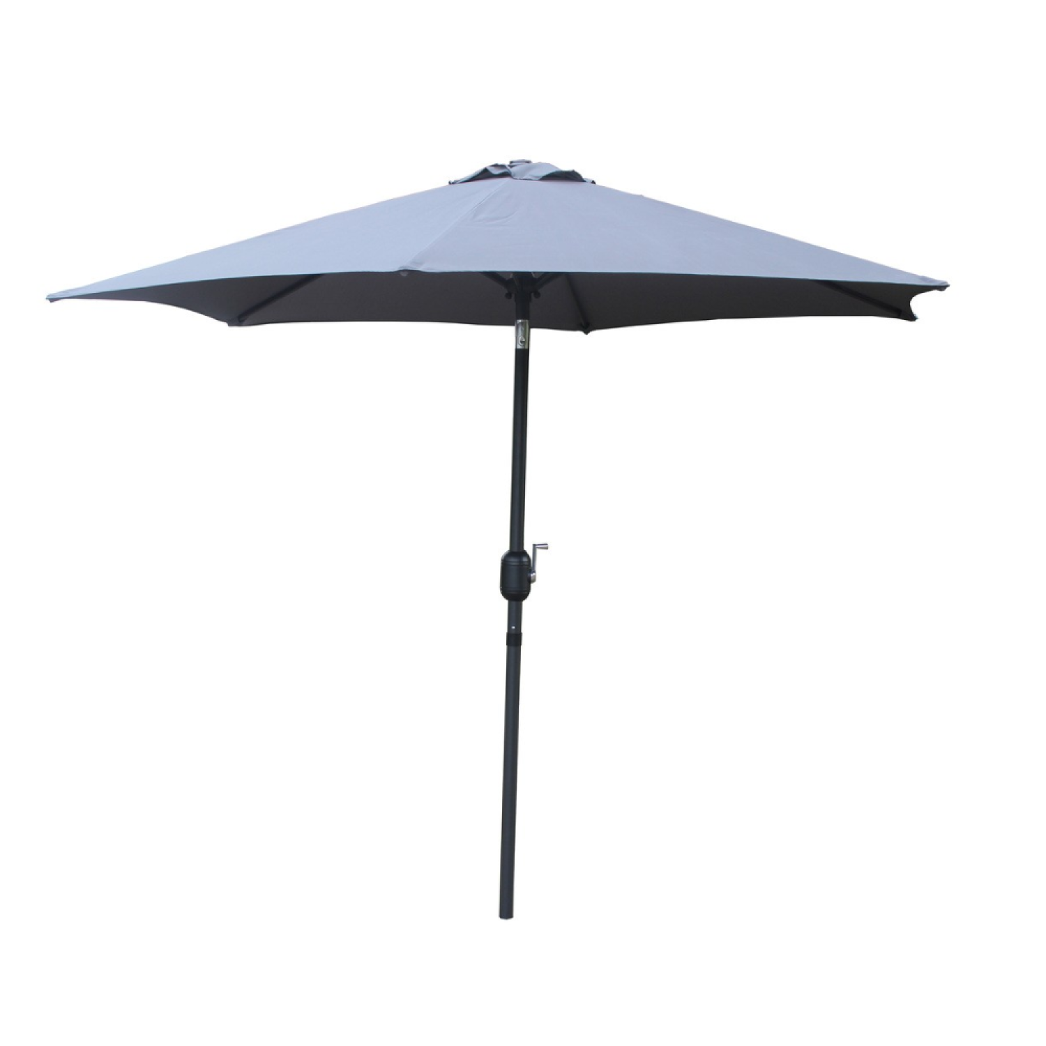 Parasol  gris  rond 2,5 x 2,5 m SALERNO