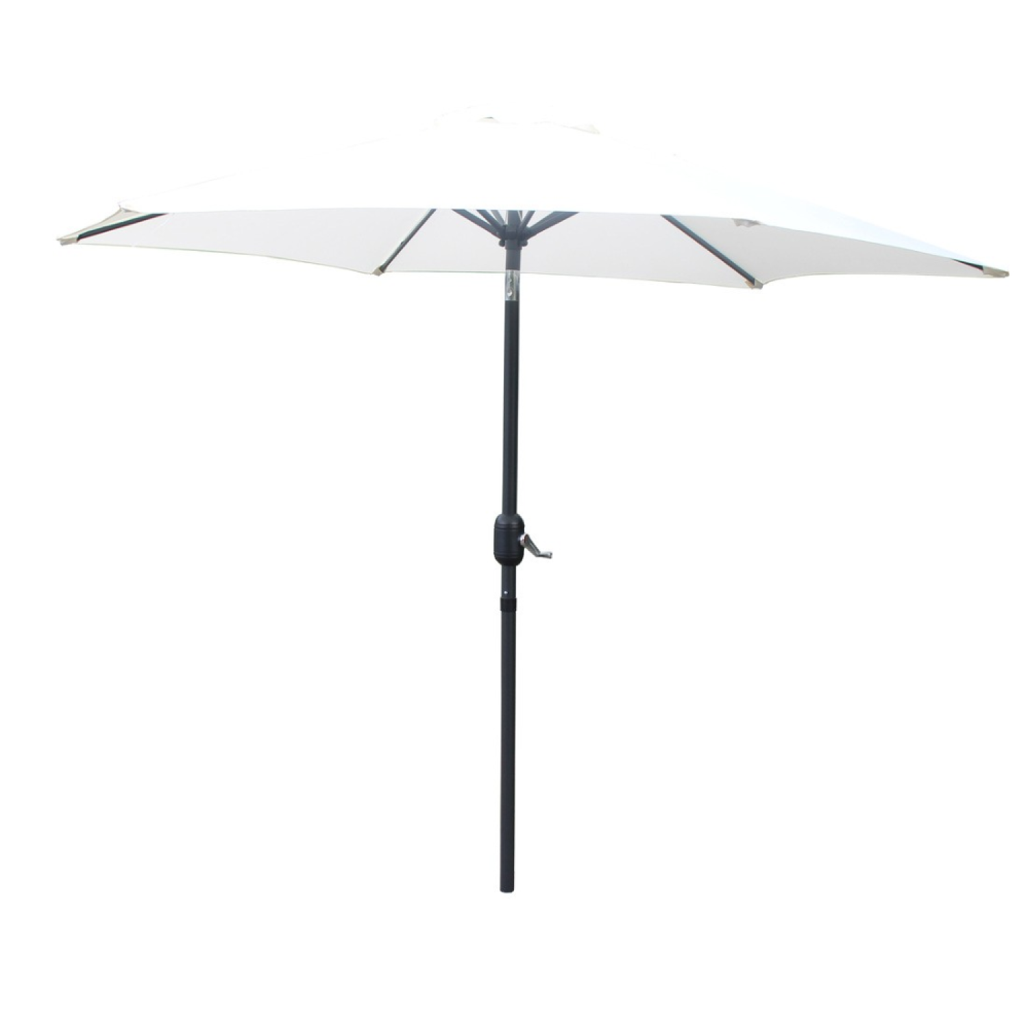 Parasol ecru rond 2,5 x 2,5 m EMMA