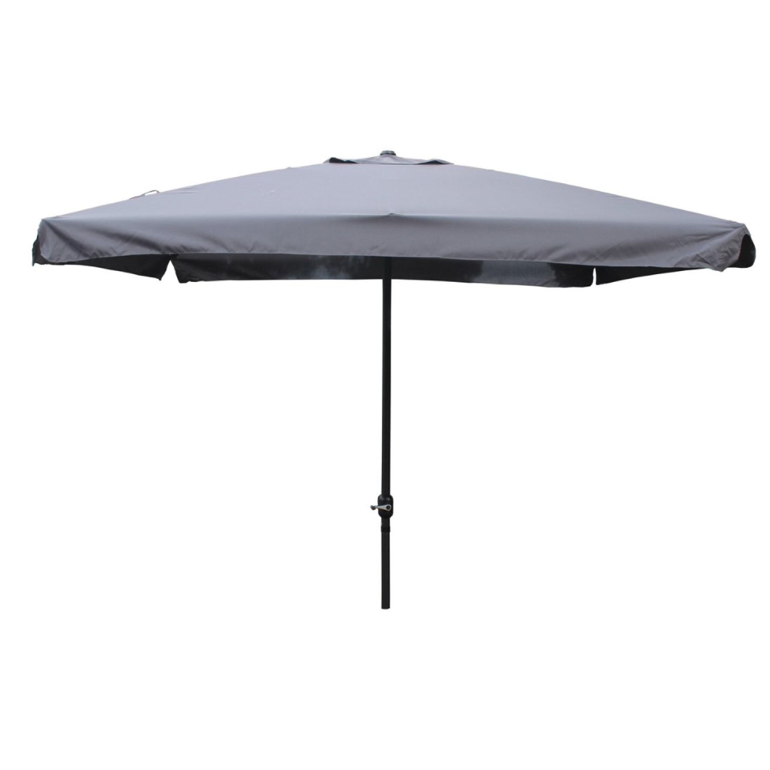 Parasol  gris  carré 2,95 x 2,95 m GAETA