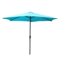 Parasol bleu rond 2,94 x 2,94 m PORTO