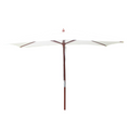 undefined Parasol  ecru  rectangle 2,97 x 1,91 m