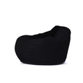 Pouf poire d'extérieur 130x115cm noir KAYAR