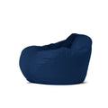 Pouf poire d'extérieur 130x115cm bleu marine CHANIA
