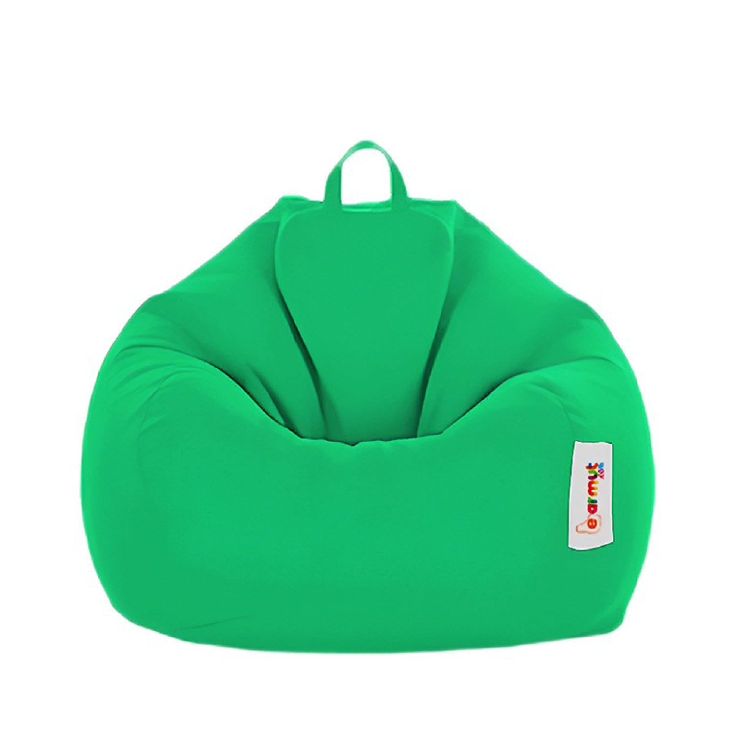 Pouf poire d'extérieur 130x115cm vert KAYAR