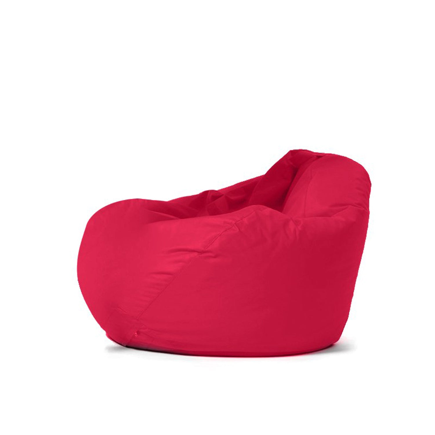 Pouf poire d'extérieur 130x115cm rouge CHANIA