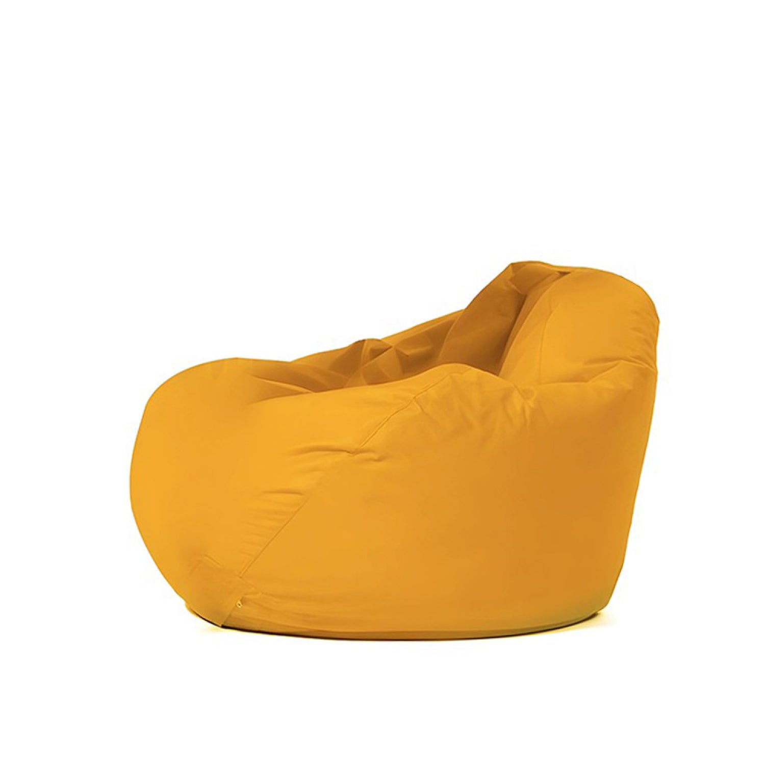 Pouf poire d'extérieur 130x115cm jaune CHANIA