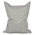 Pouf rectangulaire d'extérieur XXL 180x140cm gris THIES