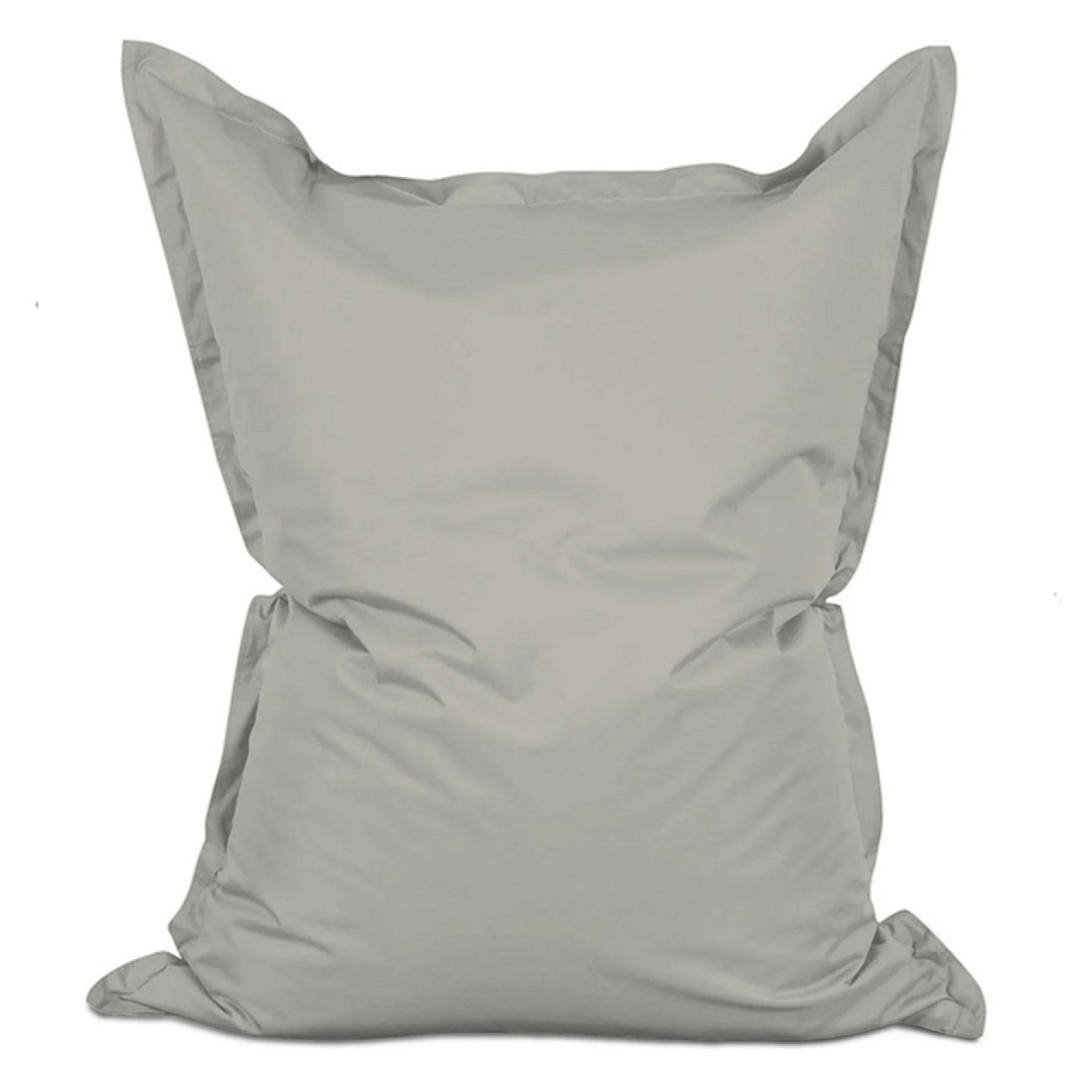 Pouf rectangulaire d'extérieur XXL 180x140cm gris THIES