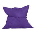 Pouf rectangulaire d'extérieur XXL 180x140cm violet MYRINA