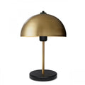 Lampe de table champignon doré 37cm ATRANI