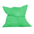 Pouf rectangulaire d'extérieur XXL 180x140cm vert MYRINA