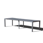 Console extensible 2 à 12 places en aluminium RAVELO