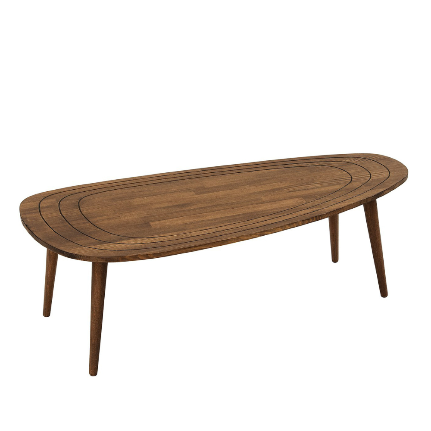 undefined Table basse en bois 115cm