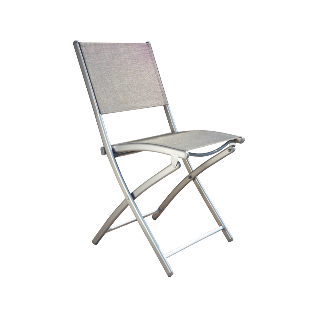 Lot de 4 chaises en acier SACRAMENTO