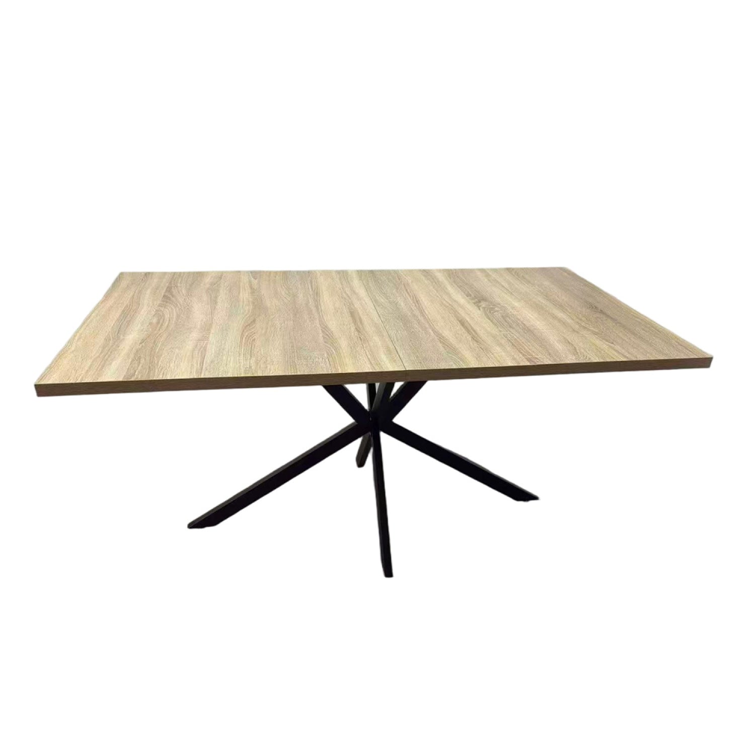 Table extensible 8 personnes effet bois 200cm ENOLA