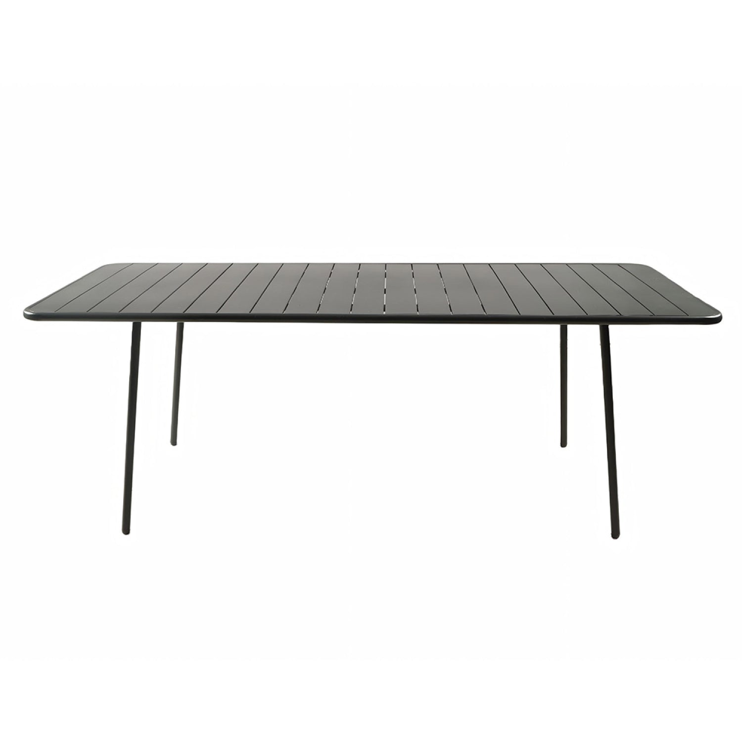 Table de jardin 8/10 places 200cm gris foncé EVORA