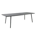 Table de jardin 10/12 places 234cm gris foncé FALCOU