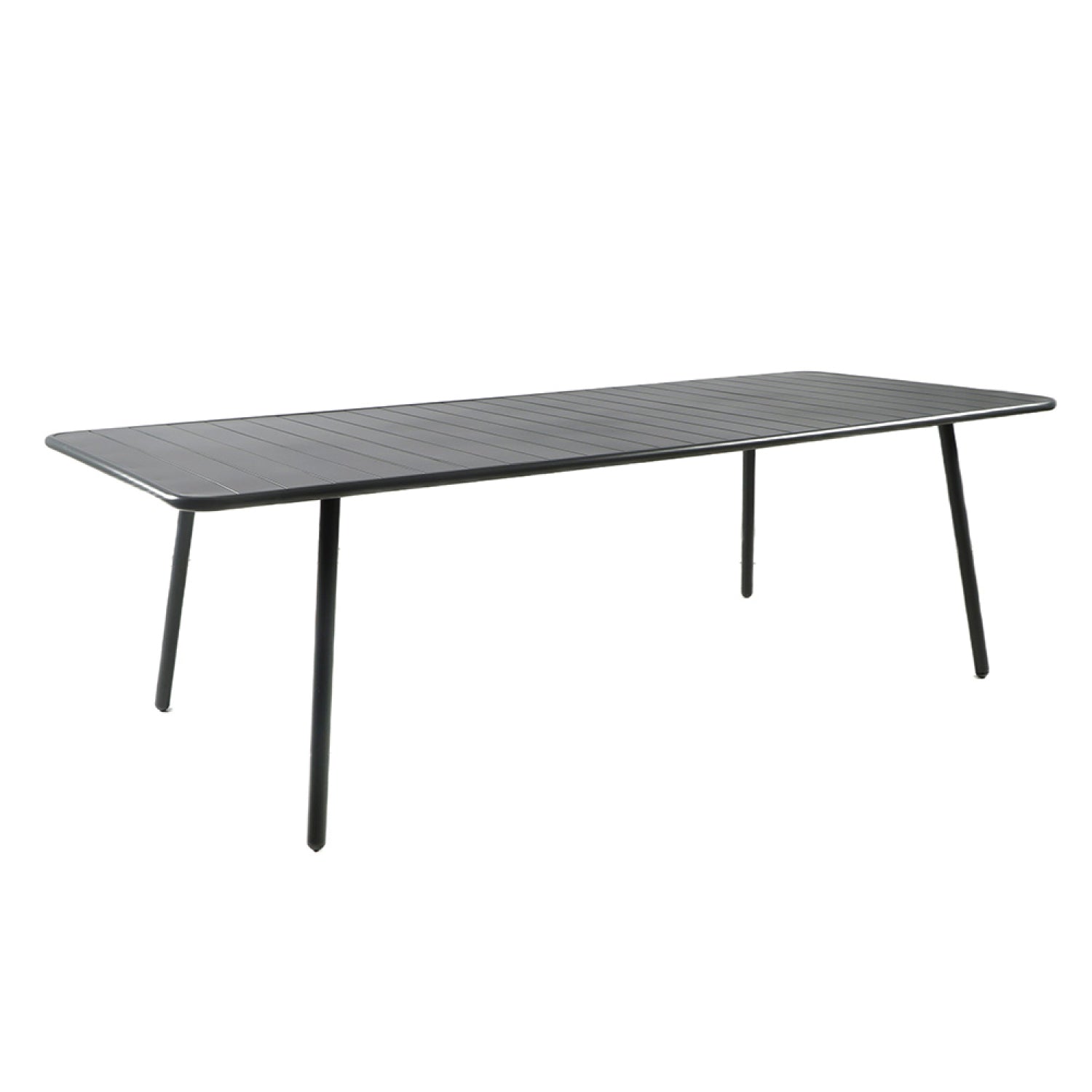 Table de jardin 10/12 places 234cm gris foncé FALCOU