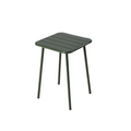 Table carrée 2 places 50x50cm vert EVORA