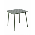 Table carrée 4 places 70x70cm vert FALCOU