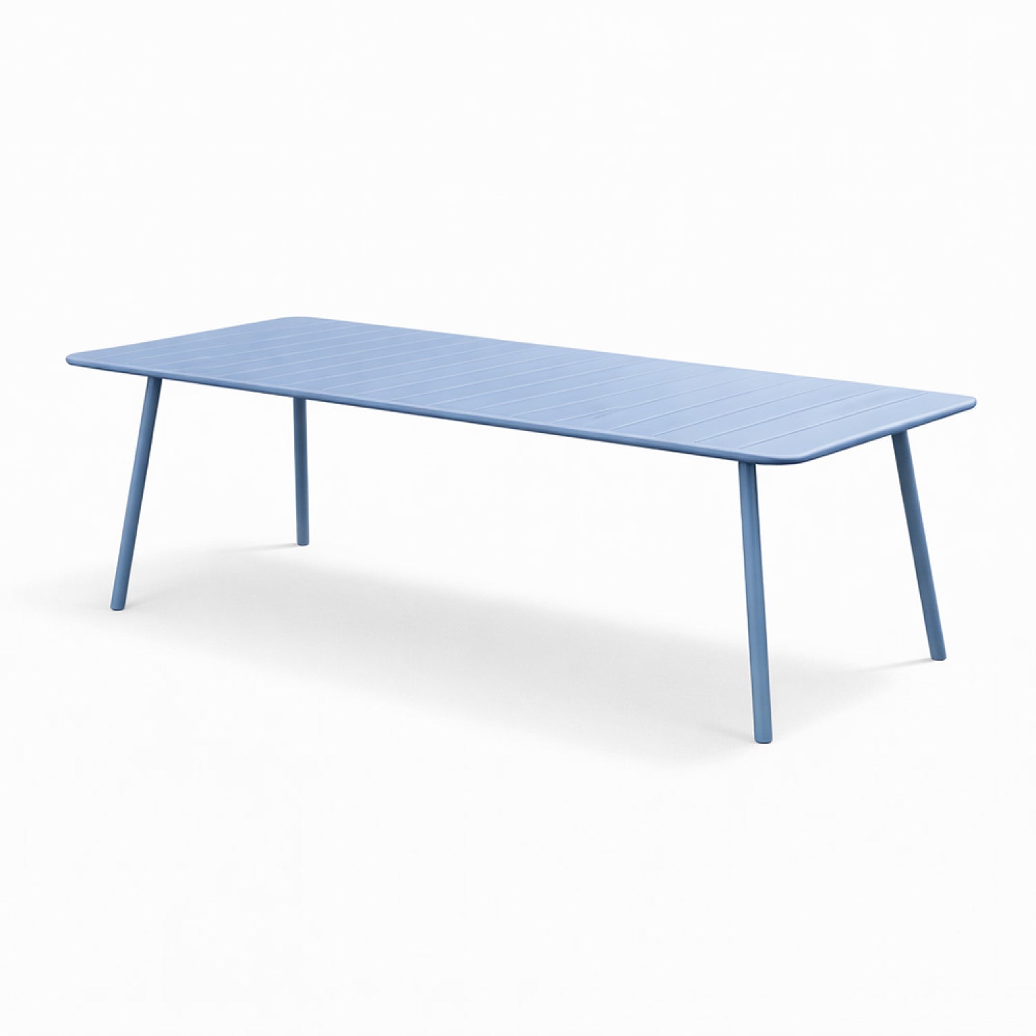 Table de jardin 8/10 places 200cm bleu EVORA