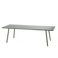 Table de jardin 10/12 places 234cm verte FALCOU