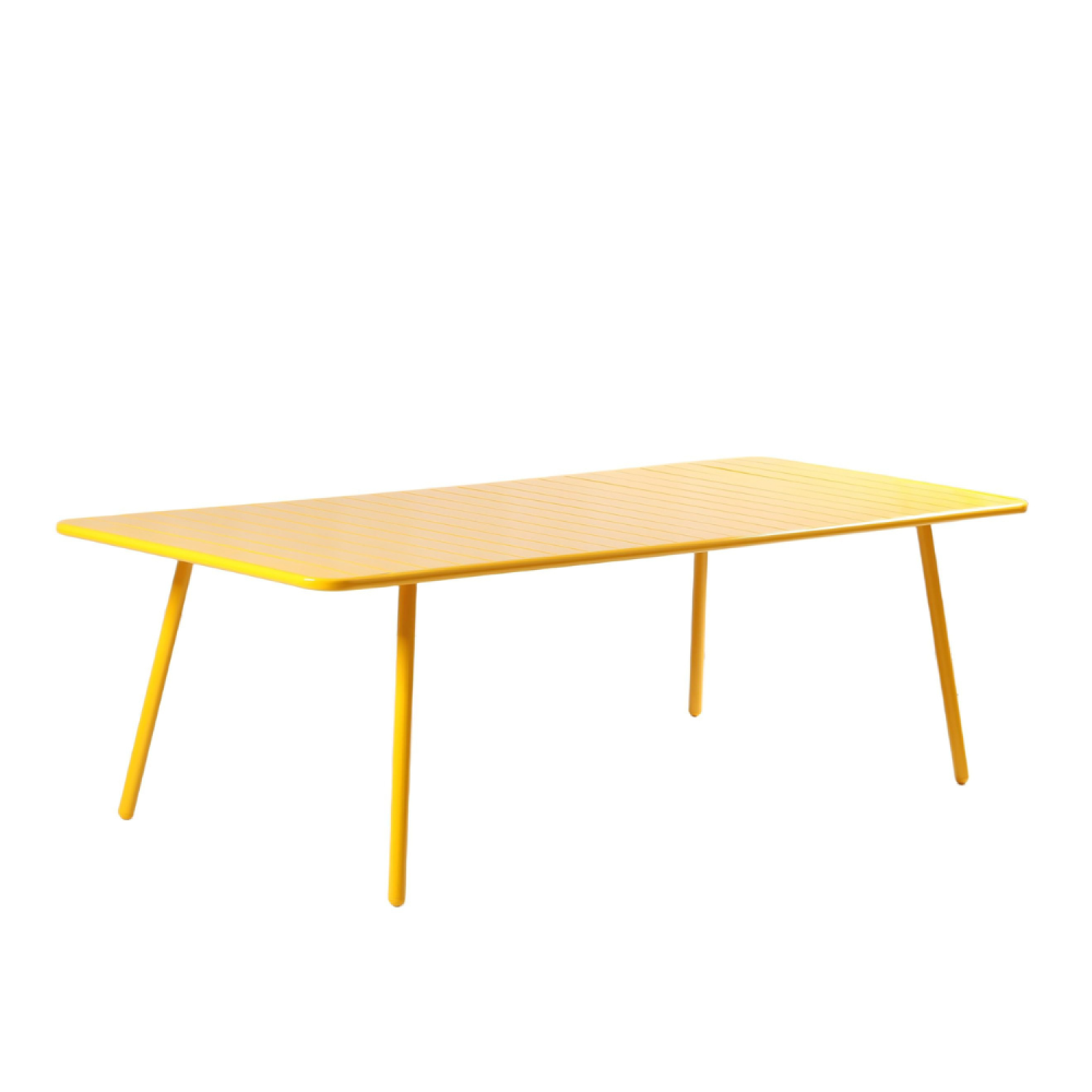 Table de jardin 10/12 places 234cm jaune FALCOU