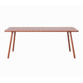 Table de jardin 8/10 places 200cm terracotta FALCOU