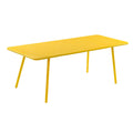 Table de jardin 8/10 places 200cm jaune FALCOU